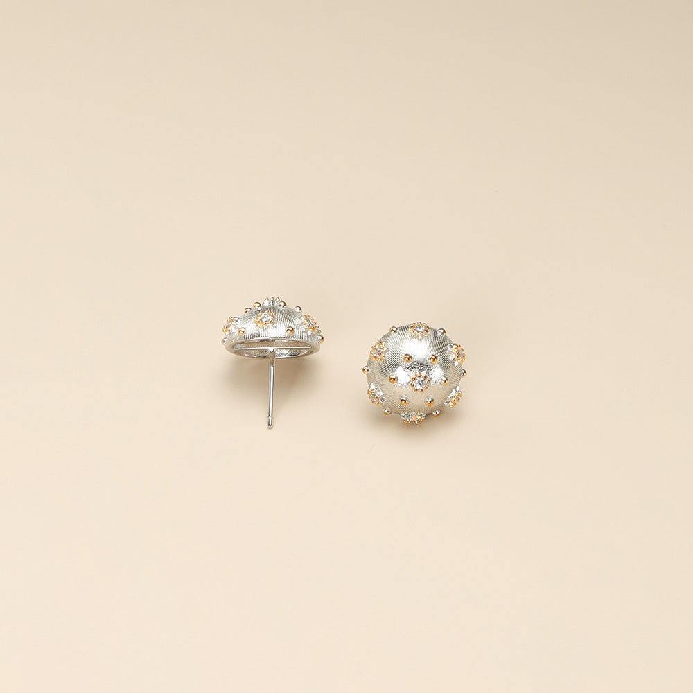 A pair of 925 silver earrings.