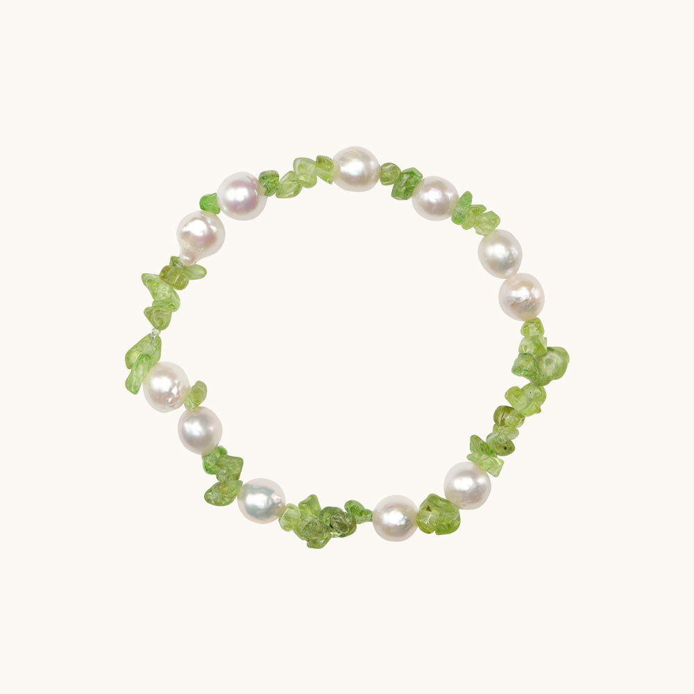 August birthstone bracelet.