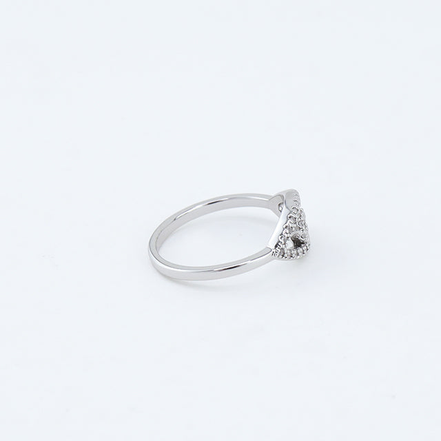 The side of eye ring.