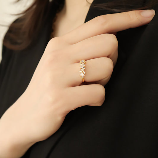 Forever Young Gold Plated Ring