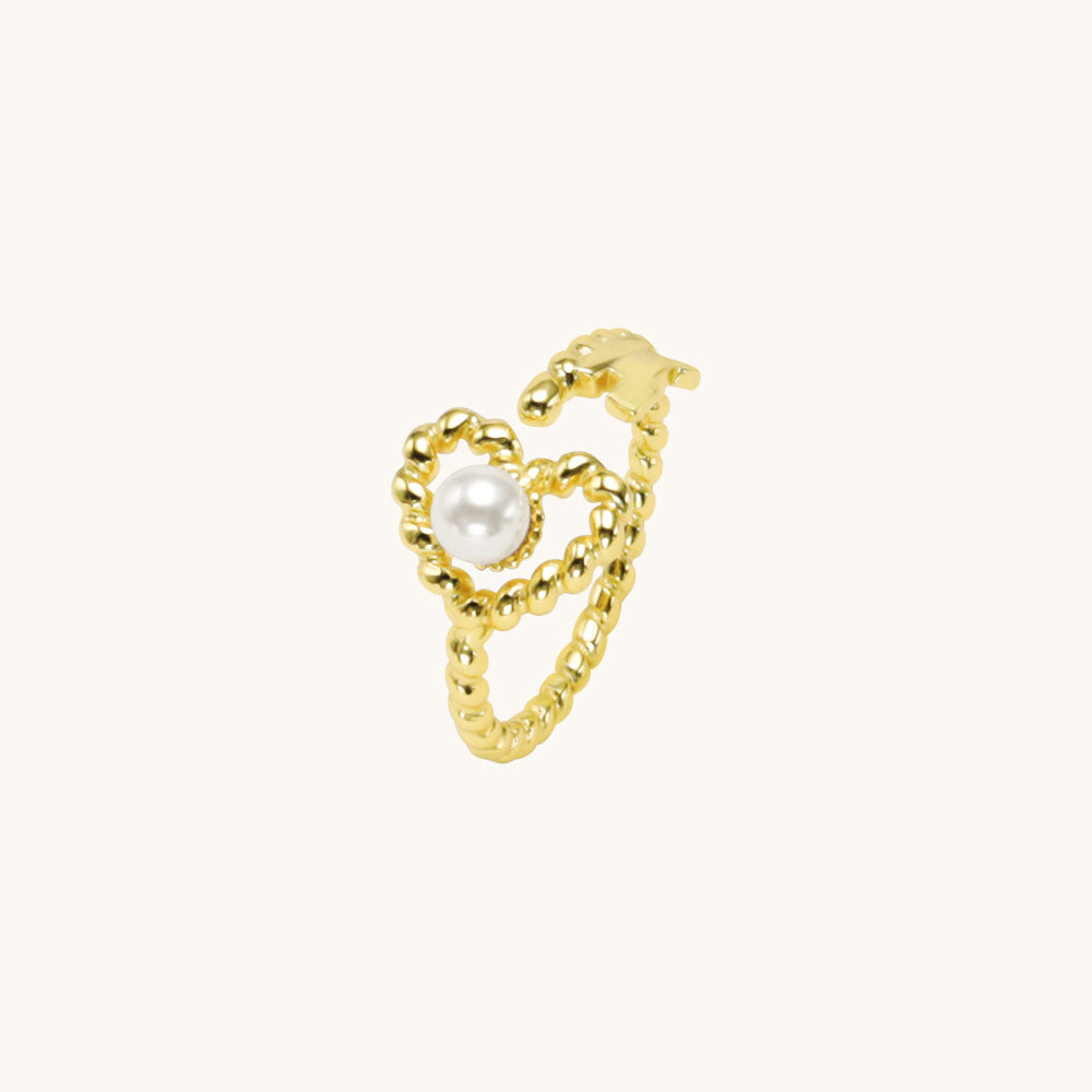 Heart ring.