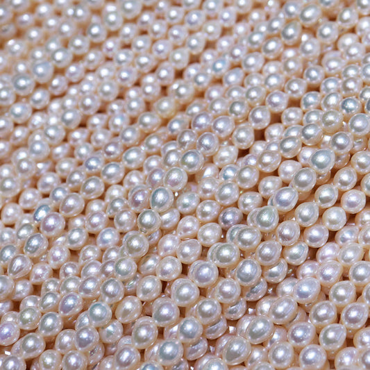 Glare Fresh Water Akoya Pearl Beads 5-6 mm #6