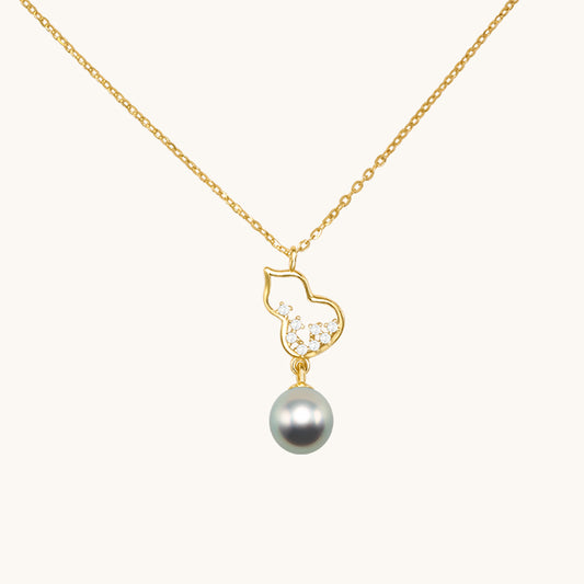 Wulu Series Pearl Drop Necklace