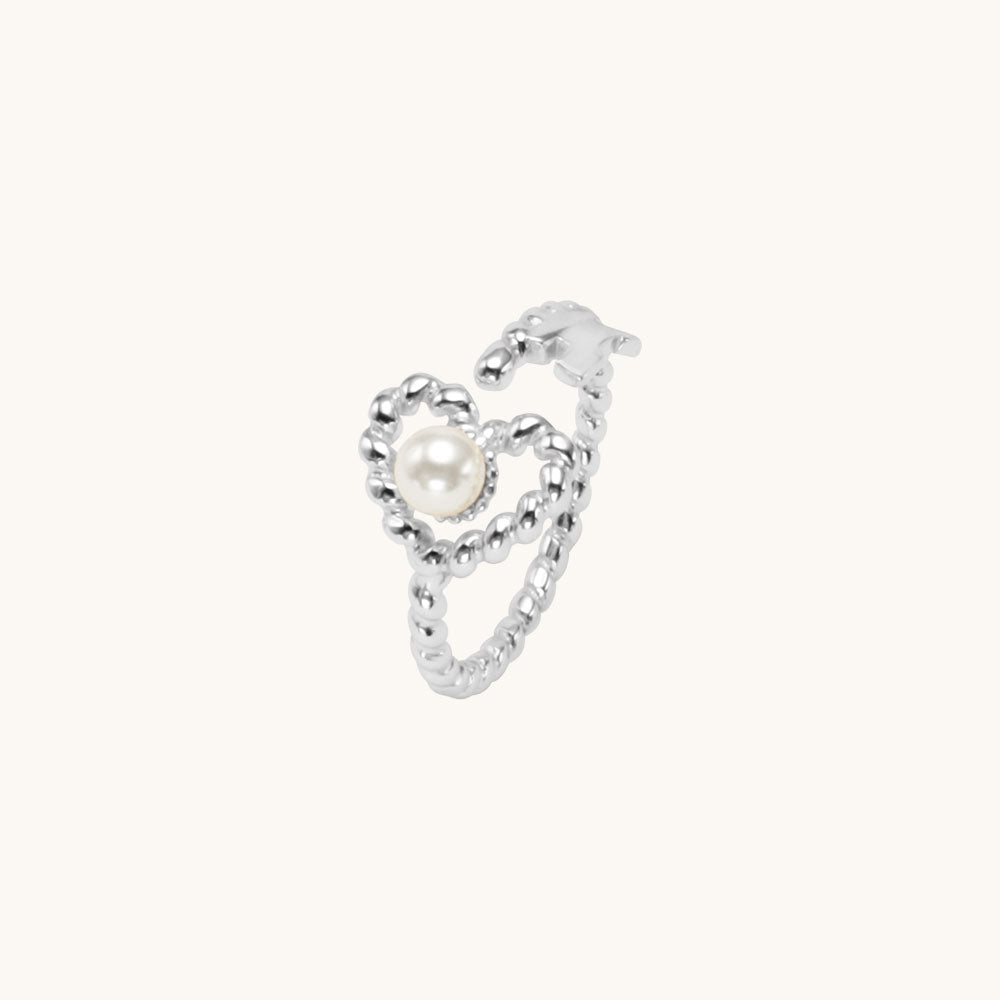 Real silver ring.