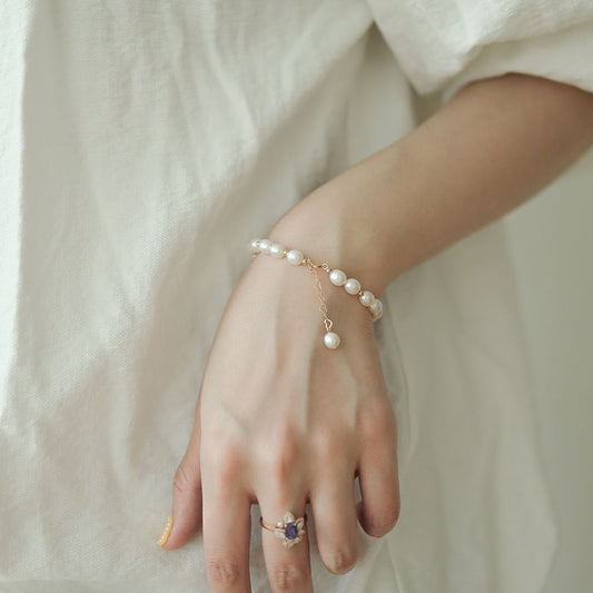 Pearl Beaded Bracelet